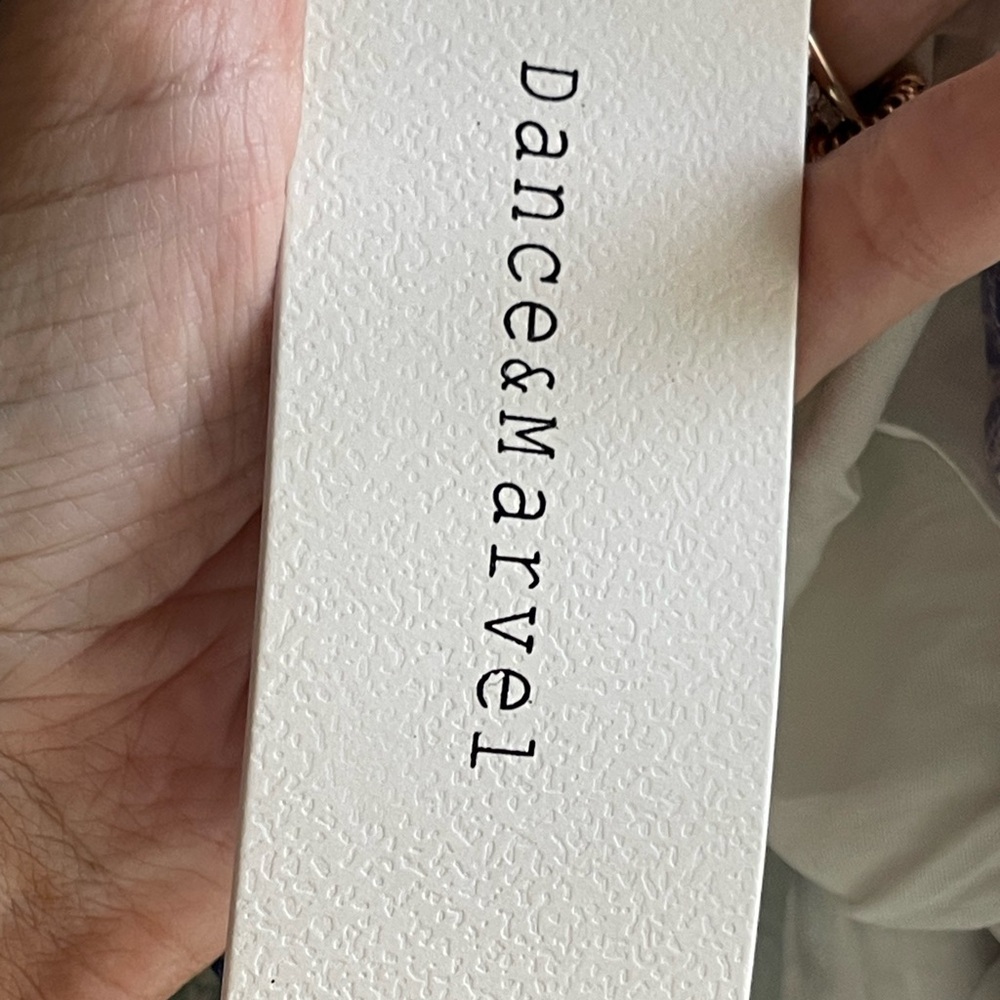 NWT Dance & Marvel Patchwork Multicolor Ruffle Mi… - image 4